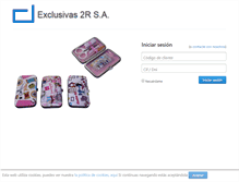 Tablet Screenshot of exclusivas2r.com